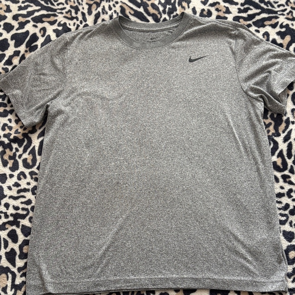 Nike Heather Gray Sports Tee